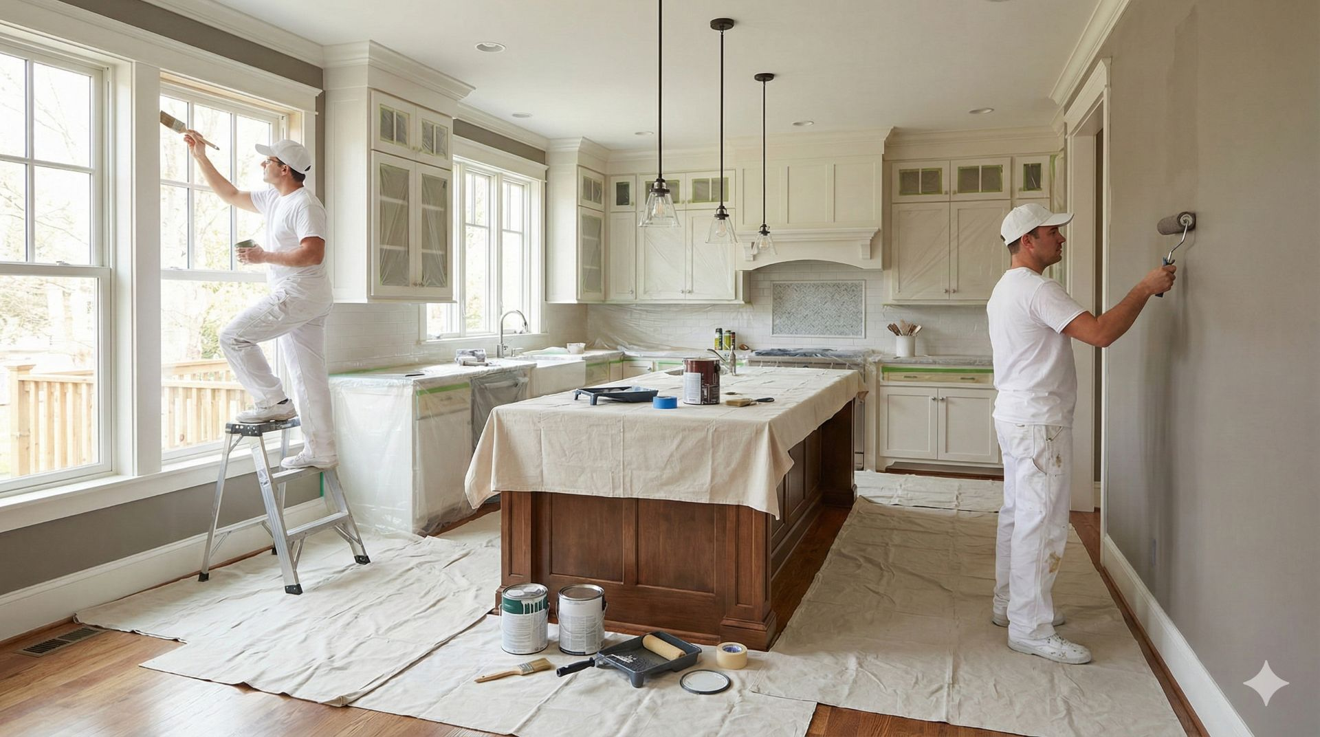 interior painting ai photo for section